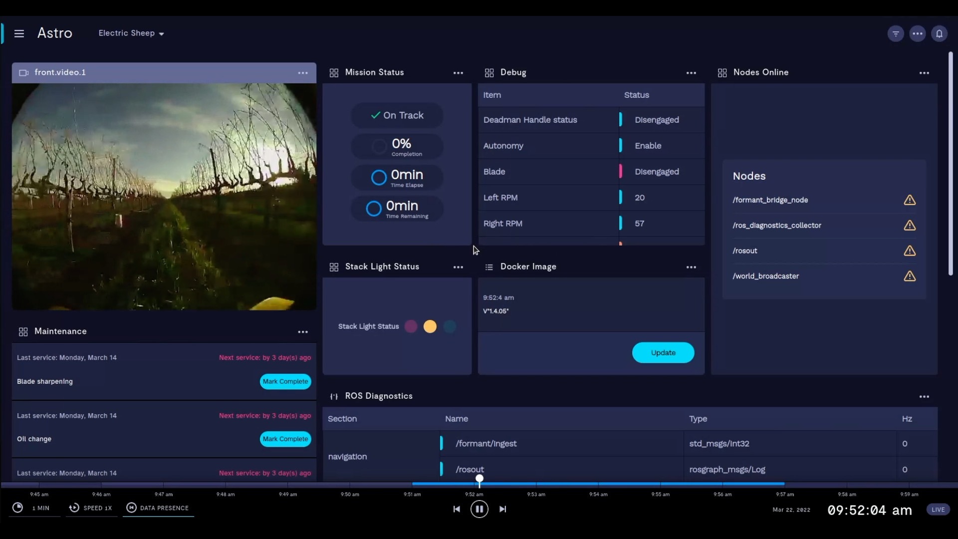 Electric Sheep Custom Modules Dashboard