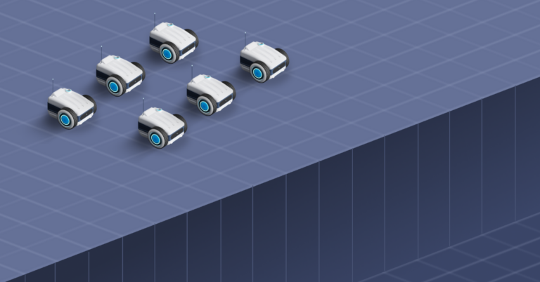 Animation of mobile, wheeled robots